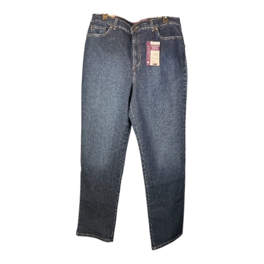 🆕 NWT Gloria Vanderbilt Amanda classic rise tapered leg jeans – size 16 Long